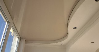 Натяжной потолок на балкон Елизово, цена 6192 руб.
