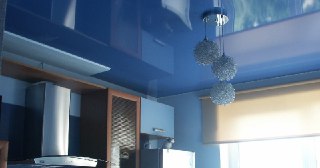 Натяжной потолок на кухню Елизово, цена от 6296 руб.